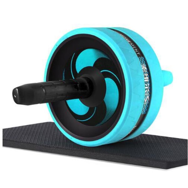 Nytt 2 i 1 Ab Roller&Jump Rope Noise Abdominal Blue C