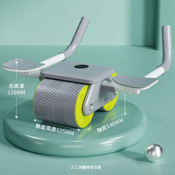 Ny design Hemträning Armar Abdominal Automatisk Rebound Ab Rollers Wheel