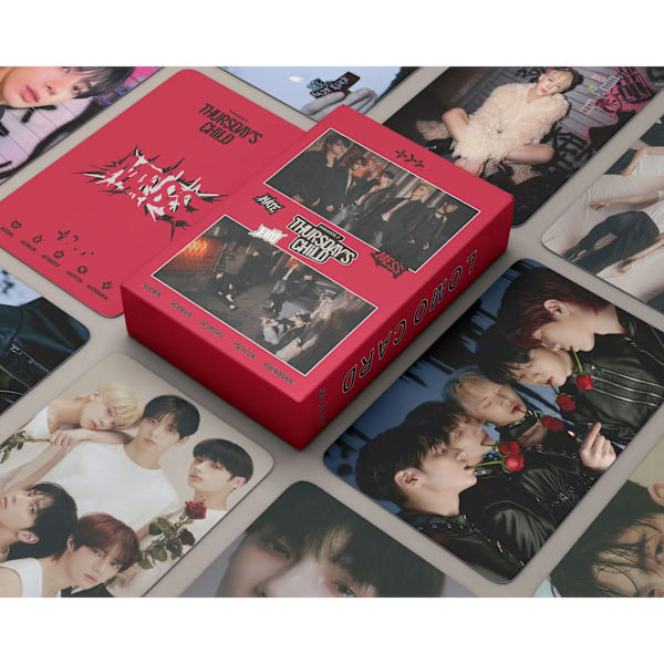 Kpop slåss eller fly Fotokort 2022 års hälsningar lomo-kort Good Boy Gone Bad lomo-kort 03