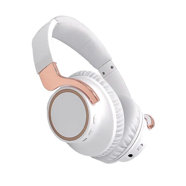 Aktiva brusreducerande hörlurar Bluetooth hörlurar med mikrofon Djup bas Trådlösa hörlurar över örat, bekväma proteinhörlurar
