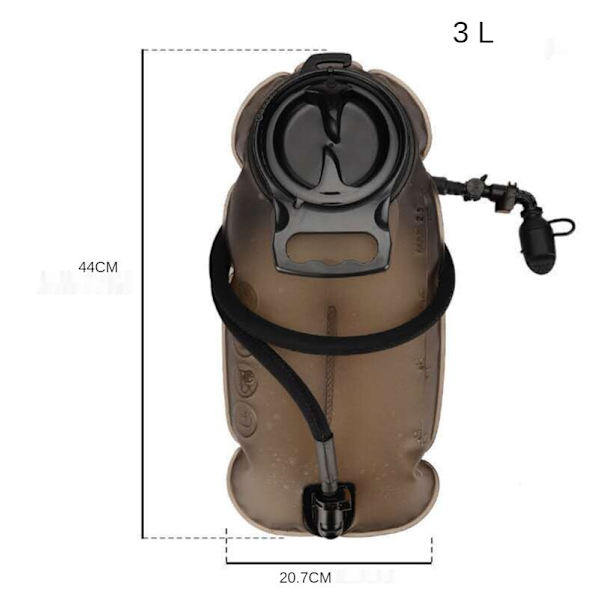 Vattenreservoar Hydration Blåspack Förvaringspåse 3L