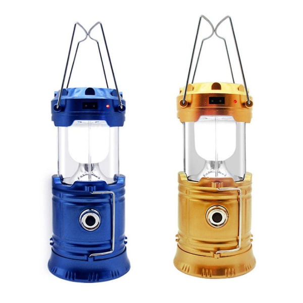 Multifunktionell tältlampa Bärbar Stretchlampa för camping mix color2