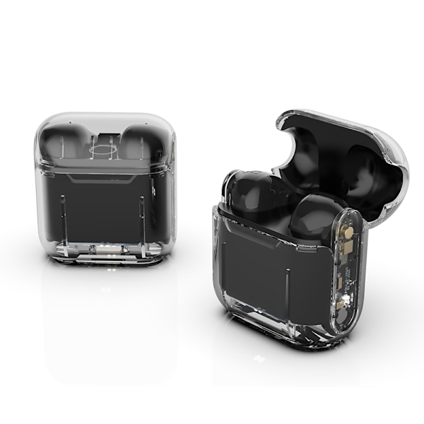 2023 TWS Bluetooth 5.3 Trådlösa hörlurar Black