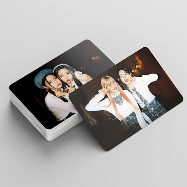NMIXX Fotokort 55 st NMIXX Expergo Novel Album Lomo Card NMIXX Mini Fotokort NMIXX Poster Cards for Fans (Expergo 2)