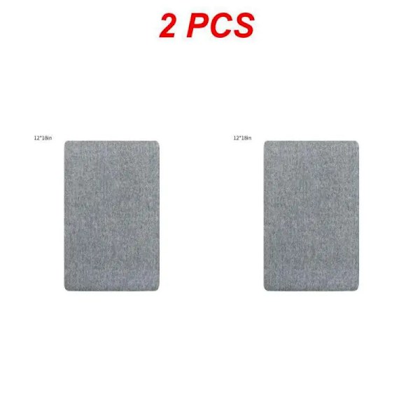 1~5PCS tum tjock strykullsdyna Bärbar högtemperaturbeständig strykbräda Effektiv ullpressmatta för resor Style C 2pcs