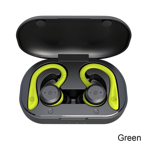 20 timmars speltid Simning Vattentät Bluetooth-c Type 2/Green
