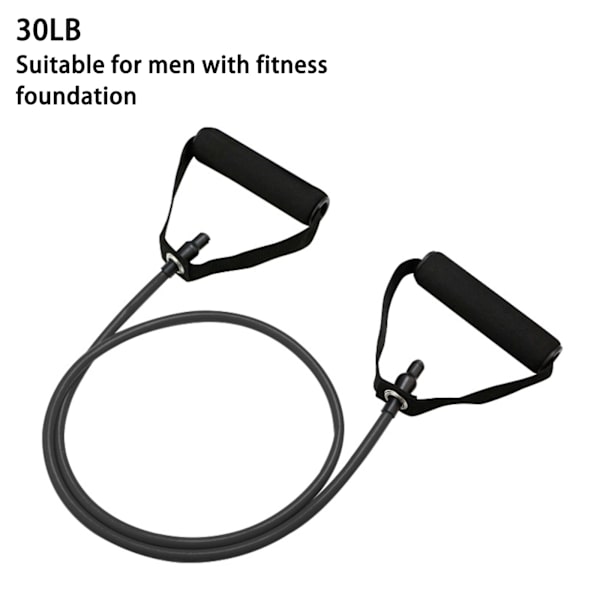 1 st ett motståndsdragrep, lätt att bära, lämplig för fitness Black