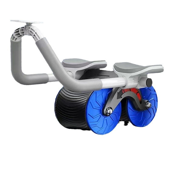 2023 uppgraderad version av Double-Wheel Abdominal Ro blue abdominal wheel