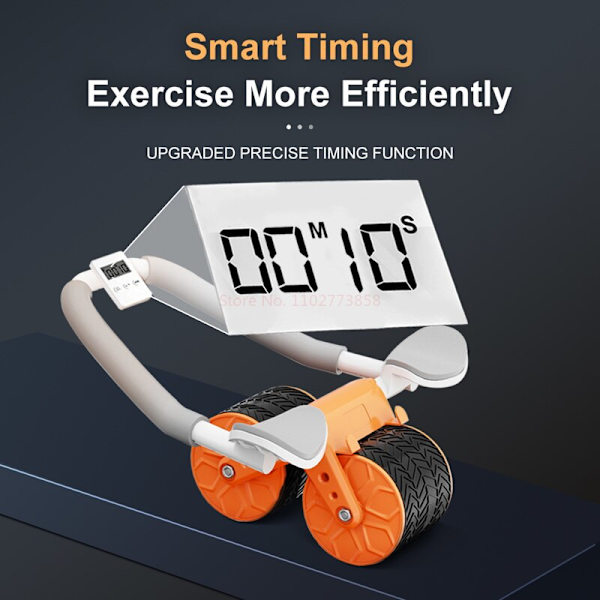 Ab Roller Wheel Automatisk Rebound Med Armbågsstöd B No display screen