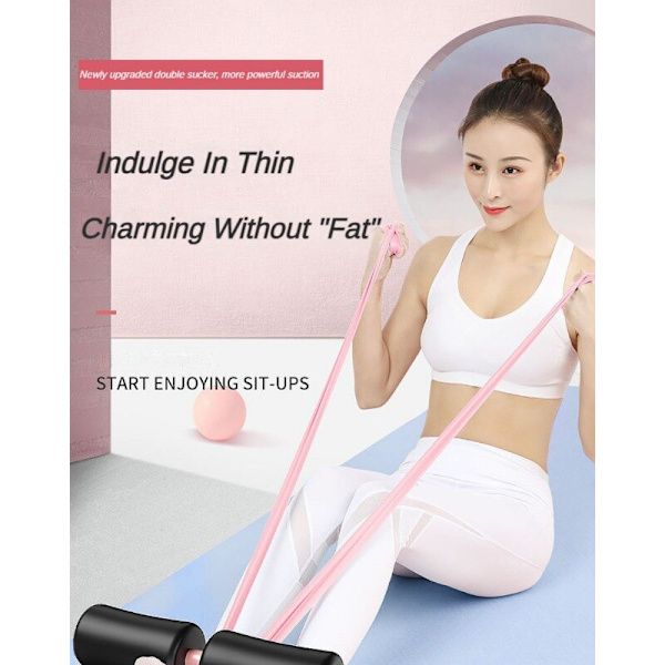 Sit-ups Auxiliary Device Curling Abdominal Trainin Black