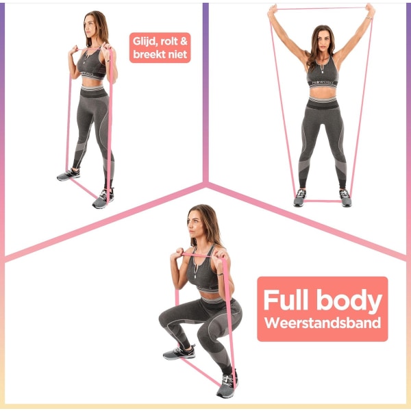 Long Booty Band Höft Circle Loop Resistance Band Träningsövning för ben Lår Glute Butt Squat Halkfri design Avocado heavy-W3