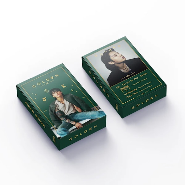 55st/kartong Kpop Straykids fotokort 2023 album HEAVEN lomo cards JK GOLDEN fotokort GOLDEN