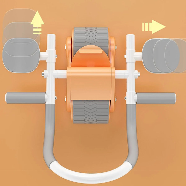 Ny design Automatisk rebound Magträning Rullhjul muskelstimulator buken