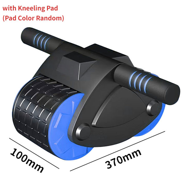 ABS Wheel Roller Automatisk Rebound Buke Stum Buke Roller Training Tränare Armmuskler Kroppsbyggande Fitness Style A Blue