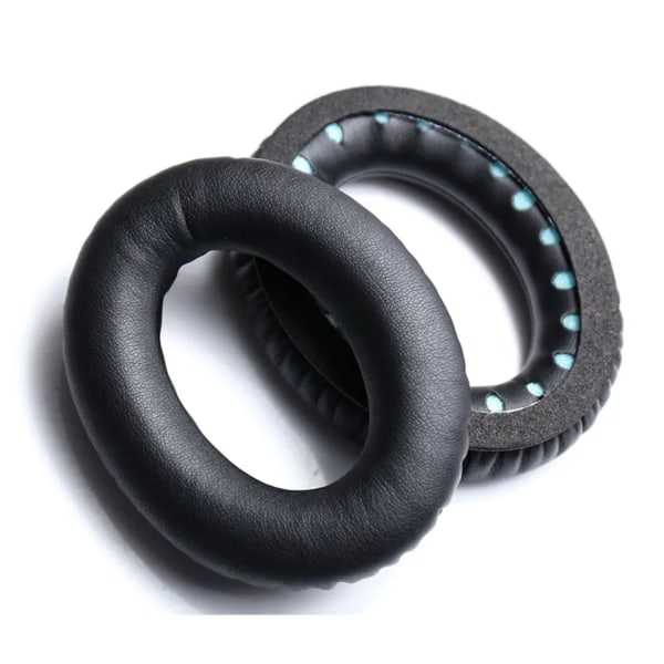 Ersättande öronkuddar i proteinläderskum för Bose för tyst komfort 2 QC25 AE2 QC2 QC15 AE2I QC35 SoundTrue hörlurar gold black