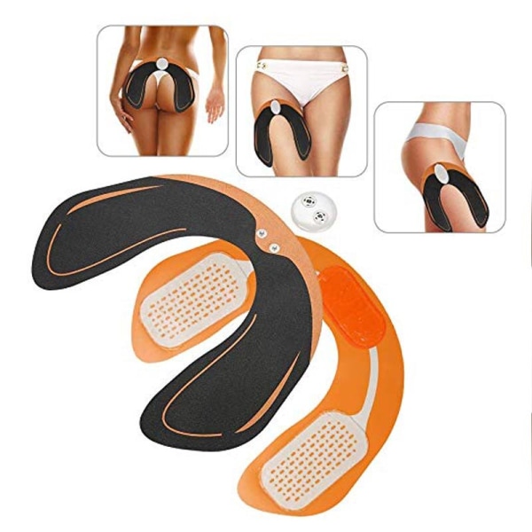 EMS Höftmuskelträning Ben Butt Trainer Massager Muskelstimulator för viktminskning Kroppsbantning Ass Builder Butt Tighter