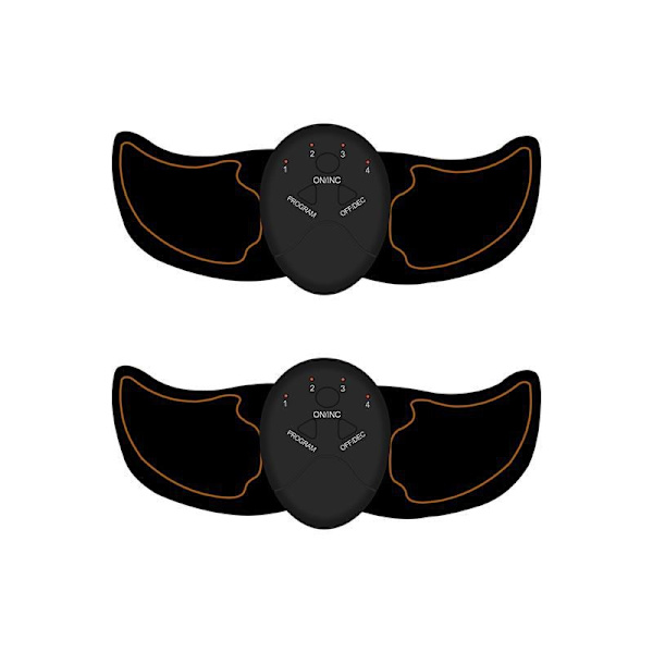 EMS trådlös muskelstimulatortränare Smart Fitness Magträning Elektriska viktminskningsdekaler Body Slimming Massager I
