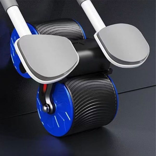 Automatisk Rebound Armbågsrulle Magstyrka Blue with timer