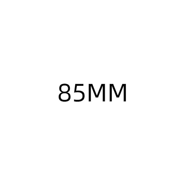 Mjuka runda öronkuddar i sammet Öronkuddar i universal storlek för 50/55/60/65/70/75/80/85/90/95/100/105/110/115/110 mm cover 85MM