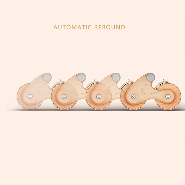 Ny design Automatisk rebound Magträning Rullhjul muskelstimulator buken