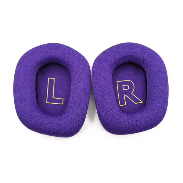 Ersättnings öronkuddar för Logitech G733 trådlösa hörlurar Gamer Sleeve Pannband Hörlurar Öronskydd Öronkuddar Cover Huvudbalk PURPLE