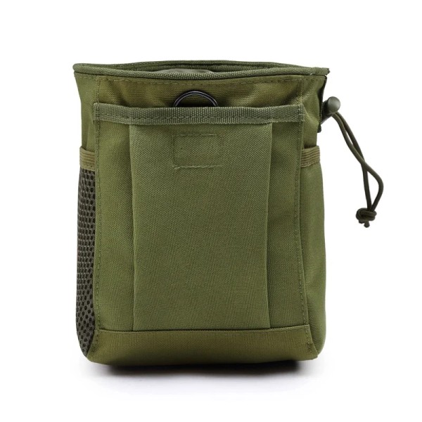 Tactical Molle Magazine Dump Drop Pouch Utomhus Jakt Återhämtning Midjepaket Utility EDC Bag Military Airsoft Ammo Mag Påsar ACU