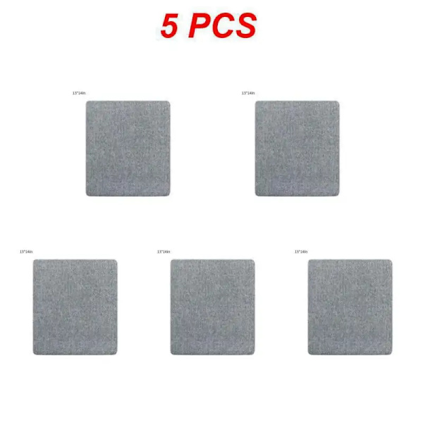 1~5PCS tum tjock strykullsdyna Bärbar högtemperaturbeständig strykbräda Effektiv ullpressmatta för resor Style B 5pcs