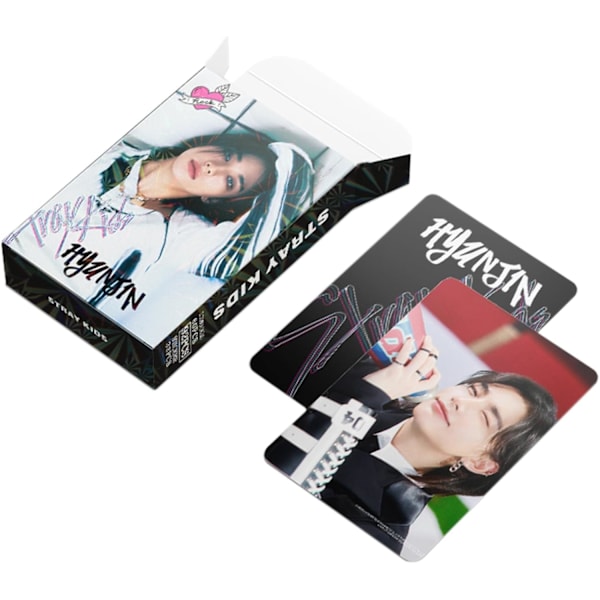 Kpopbp Stray Kids Fotokort 60 st Skz Rock Star Album Phot Hyunjin