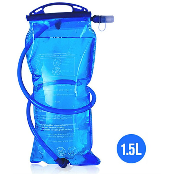 Jungle King Ny J12 vattenreservoar Vattenblåsa Hydration Pack Förvaringspåse BPA-fri 1,5L 2L 3L Running Hydration Väst Ryggsäck 1.5L Water Bag