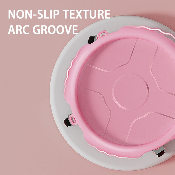 Bärbar magtränare Roller Disc Muscle Trai PINK