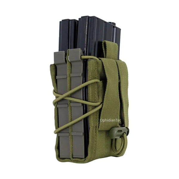 Molle System Double Magazine Pouch Tactical Mag Pouch M4 för AK 7.62 5.56 Rifle Military Magazine Pouch Jakttillbehör CP