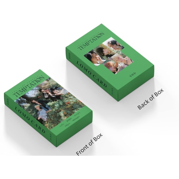 Kpop 55st TXT-fotokort TXT Temptation Novel Album-kort TXT Mini Lomo-kort TXT 2023 Fotokort Present till fans