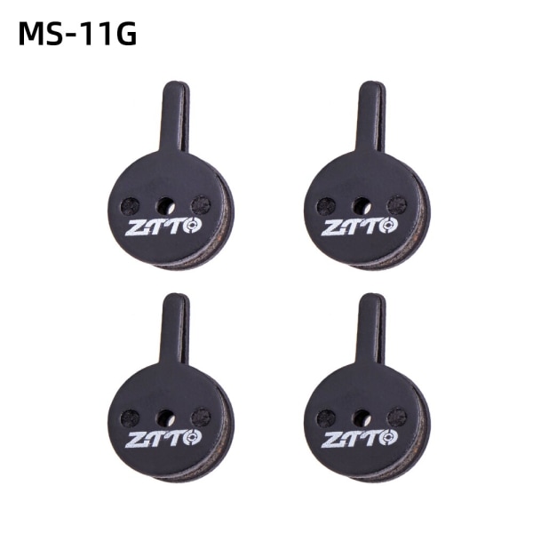 ZTTO MTB 4 par halvmetalliska skivbromsbelägg för cykel för M8020 M6100 MT200 Universal E9 DB ER MT6 MT4 Cykeltillbehör MS-11G