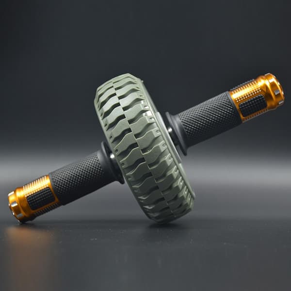 Praktisk mage Viktminskning Solid Single-wheel Sta Yellow