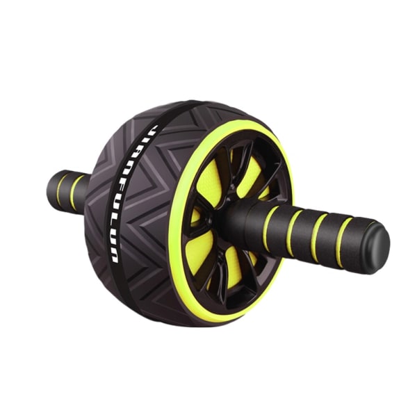 Home Mute Belly Wheel Giant Wheel Roller Automatisk Yellow black