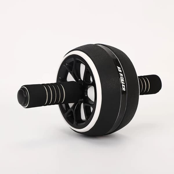 AB Roller för Arm Midja Ben Träning Anti Slip Fit White