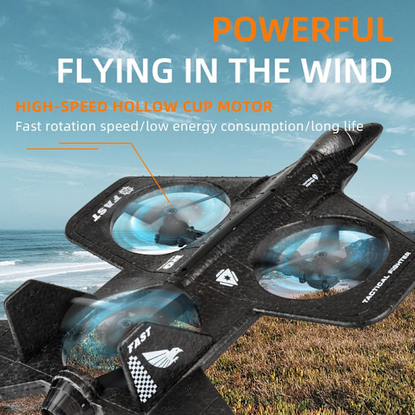 X66 Foam RC Flygplan med 108p 120° vidvinkelkamera Radiostyrd Palne fjärrkontroll Flygplan Fighter Drone Leksaker för pojkar With 3 Bat