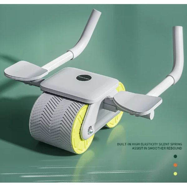Ny design Hemträning Armar Abdominal Automatisk Rebound Ab Rollers Wheel