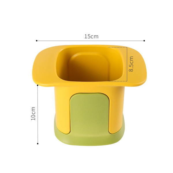 Thanstar Grönsaksskärare Multifunktionellt verktyg för att tärna morotspotatis i rostfritt stål Gurka pommes frites Slicer Köksprylar 01