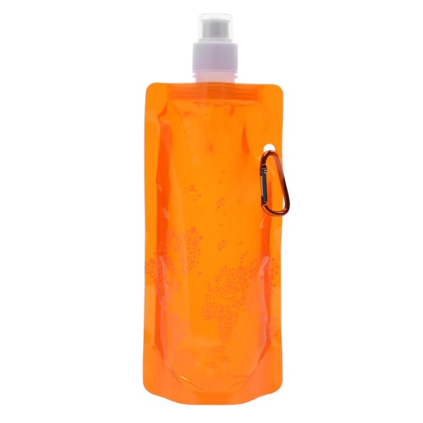 500 ml mjuk flaska vattenpåse Bärbar Ultralätt hopfällbar vattenpåse dricksvattenflaska Vattenpåse Löpning Camping Vandring 700ML Bule