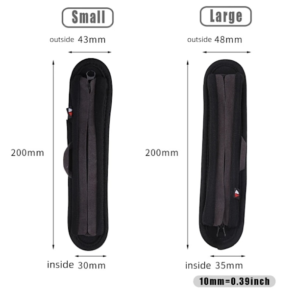 Universal helstängd hörlurar Cover Dragkedja Kudde Skyddande för HyperX hörlurar Huvudbonader med huvudstrålar Öronkuddar large gray