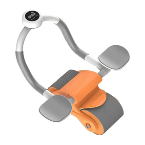 Buktränare med knäskydd och Multifun ORANGE WITH TIMER