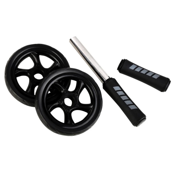AB Roller Wheel Roller Keep Fit Wheels Home Crunch Black