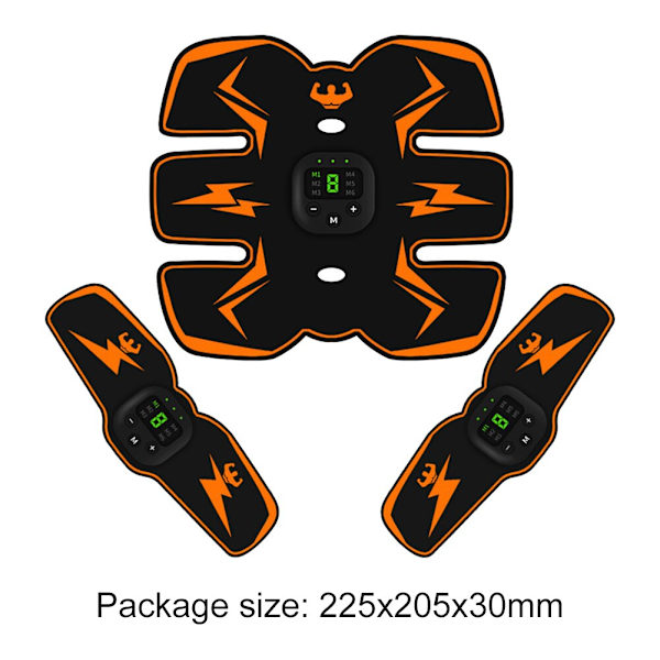 Anti-Slip Abdominal Wheel Automatisk Rebound Abdomi three piece s