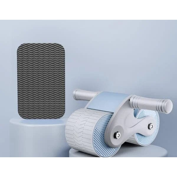 Pousbo® Automatic Rebound Abdominal Wheel Kit Fitn Gray Blue