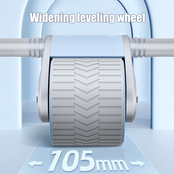 Anti-Slip Abdominal Wheel Automatisk Rebound Abdomi Hamstring Curl Strap