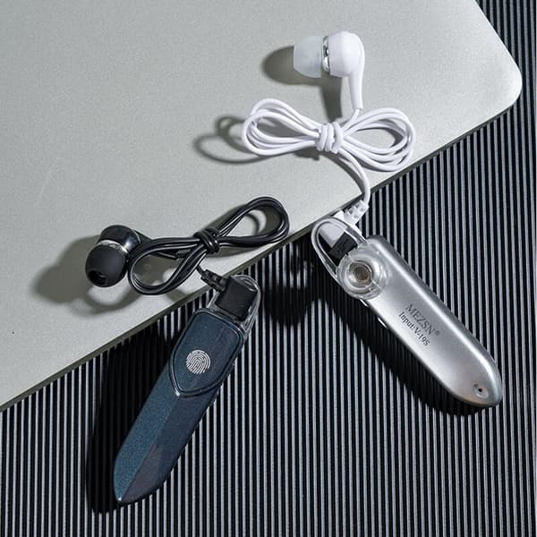 Original V19s TWS trådlös hörlur Bluetooth 5.0 Box silver