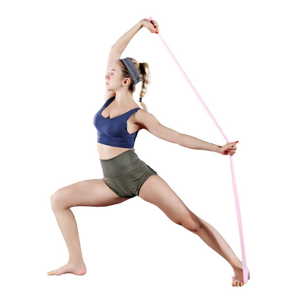 Yoga Pilates Resistance Band Lång träning Stretchband för sjukgymnastik Underkropp hem Styrka Elastiska träningsband LLP green 1500mm