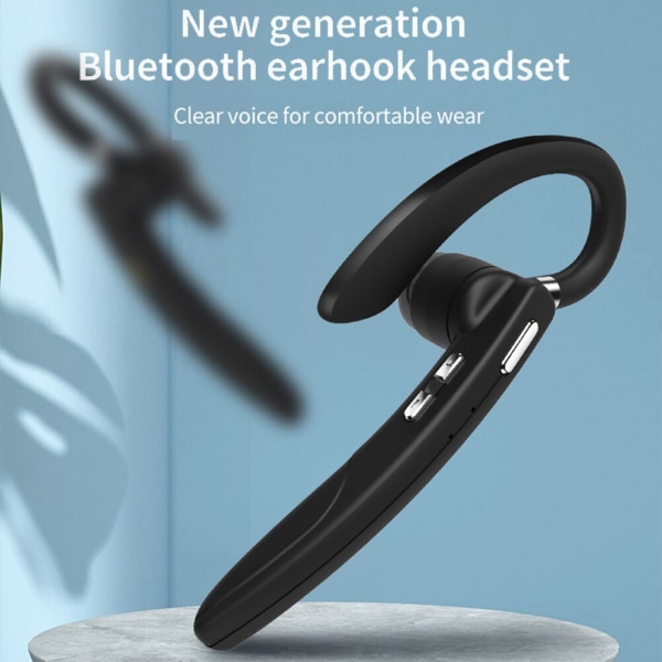 K29 Bluetooth Ear-Hook Hörlurar Mikrofon LED Di Blue