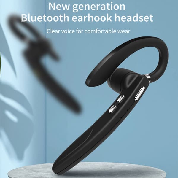 K29 Bluetooth Ear-Hook Hörlurar Mikrofon LED Di Red